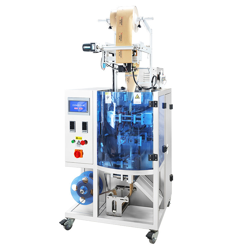 ZONESUN ZS-PL240YX Shaped Pouch VFFS Liquid Filling and Sealing Machine