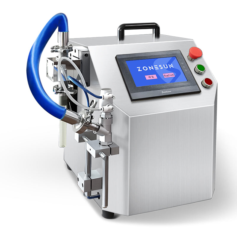 ZONESUN ZS-RPSV1 Semi-auto Rotor Pump Paste Filling Machine