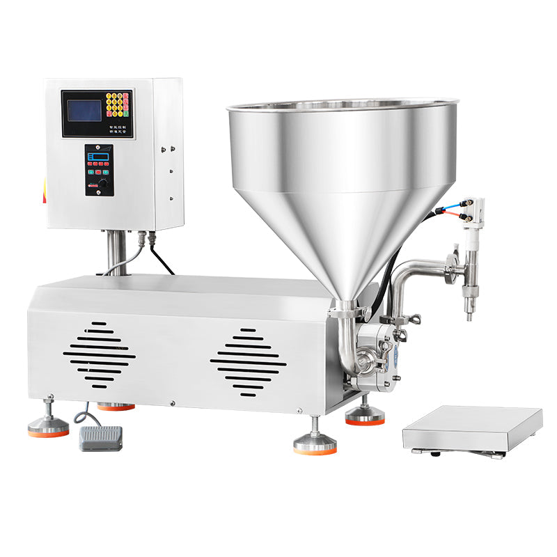ZONESUN ZS-RPW1Z Tabletop Weighing Filler for Sauces, Honey & Paste Products