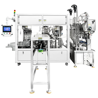 ZONESUN ZS-SPFC7 Automatic 12-Nozzle Rotary Spout Pouch Filling & Capping Machine