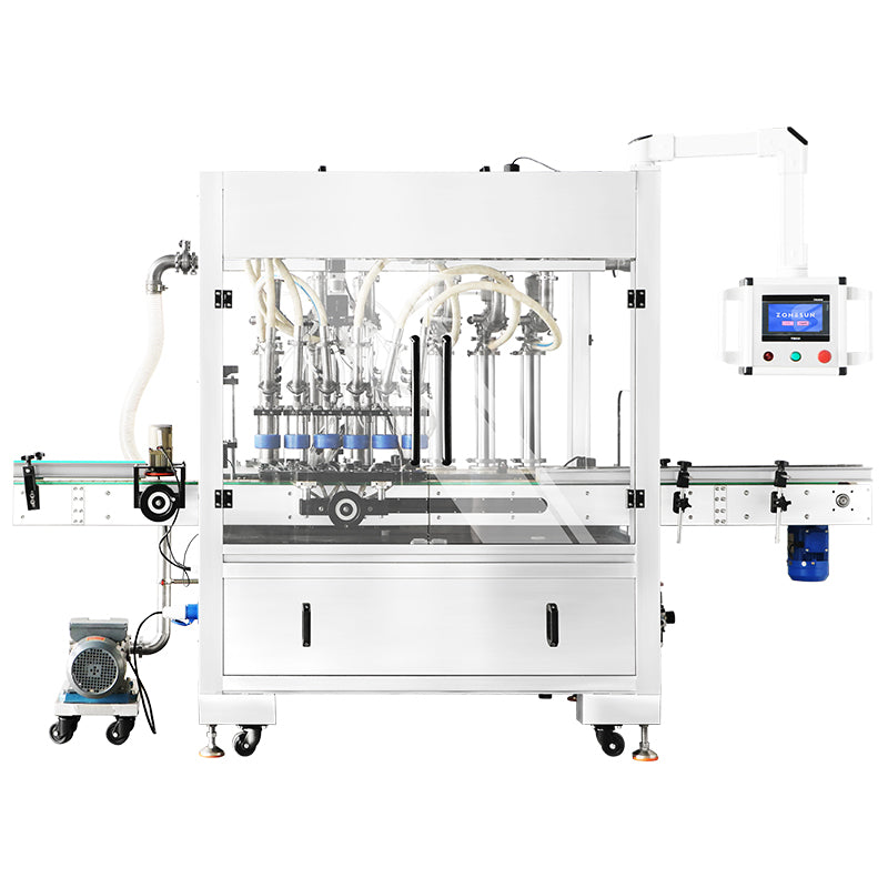 Zonesun ZS‑SV6X High‑Speed Continuous Motion Six‑Head Filling Machine