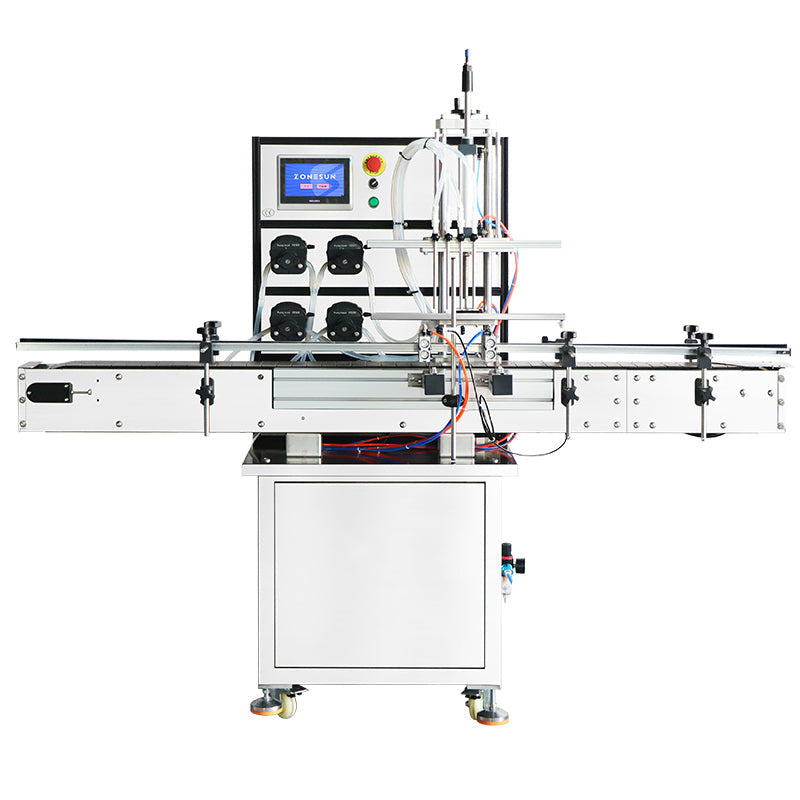 Zonesun ZS-SVPP80C Servo Peristaltic Liquid Filling Machine