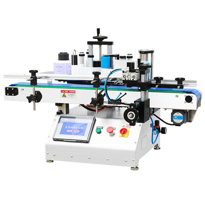 Zonesun ZS-TB500R Desktop Round Bottle Wrap Labeling Machine