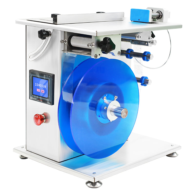 Zonesun ZS‑TB90B Semi‑Auto 90° Rectangular Corner Seal Labeler