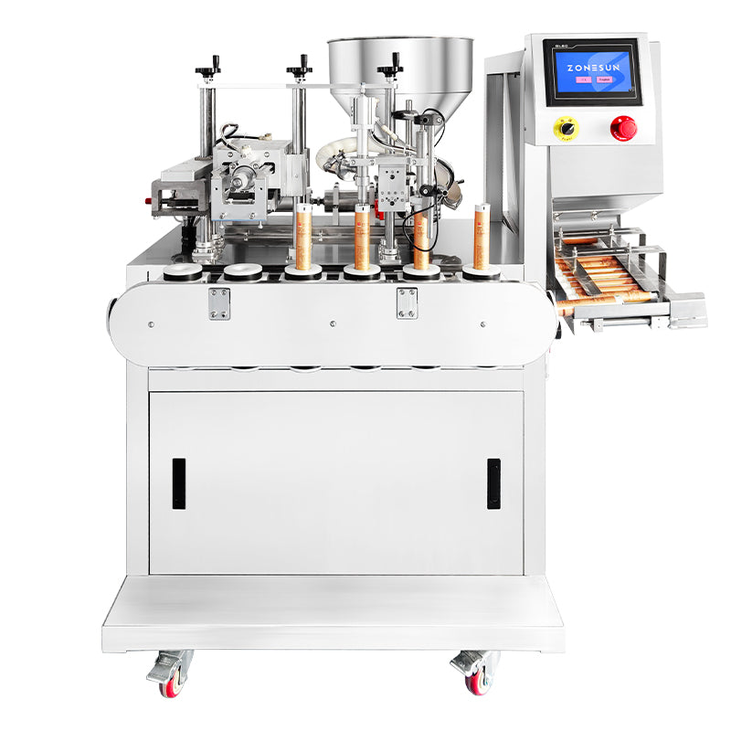 Zonesun ZS‑TFS6 Linear Ultrasonic Tube Filling & Sealing Machine