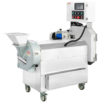 ZONESUN  ZS-VCM901 Commercial Food Grade Vegetable Cutting Machine - Multifunctional Automatic Slicing & Dicing Equipment