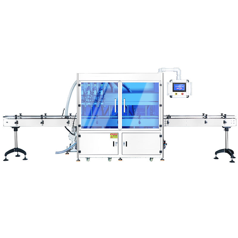 ZONESUN ZS-VTGF4 Automatic 4-Head Tracking Filling Machine Servo Gear Pump Shampoo Cream Filler