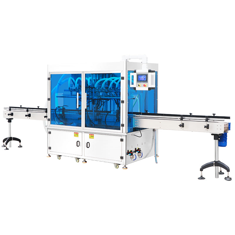 ZONESUN ZS-VTGF8A Automatic Viscous Liquid Filling Machine 8 Head High Capacity Servo Gear Pump Paste Filling Machine