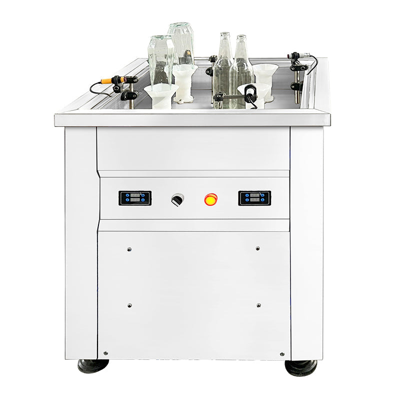 Zonesun ZS‑WB4S Semi‑automatic High‑Pressure Bottle Rinsing Machine