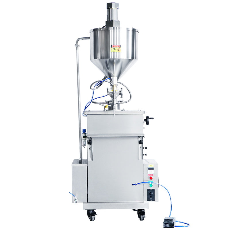 Zonesun ZS-WCHJ1 Semi-automatic Candle Wax Filling Machine with Heating & Mixing