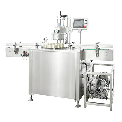 ZONESUN ZS-XG240 Automatic Vacuum Capping Machine for Glass Jars & Twist-Off Caps