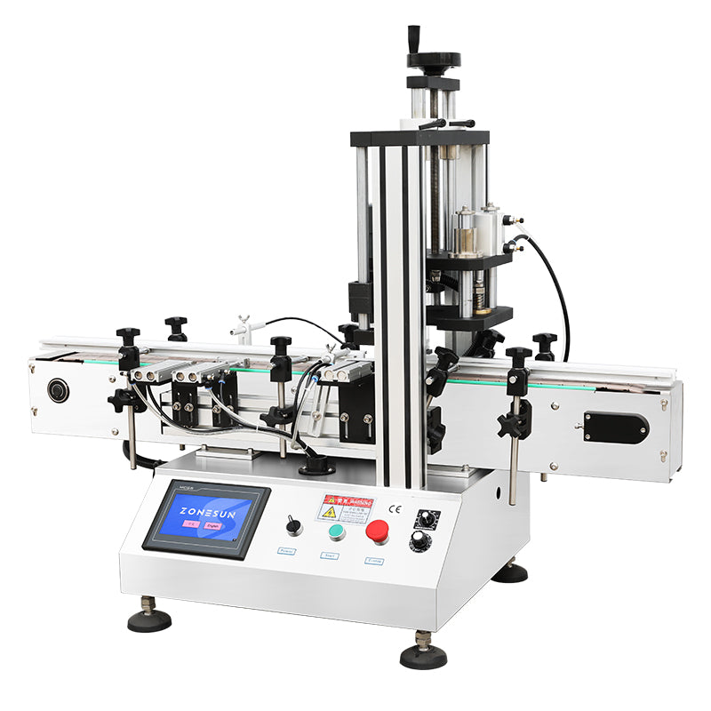 ZONESUN ZS-XG450H Automatic Desktop Capping Machine for  Essential Oil & Dropper Bottle Capper