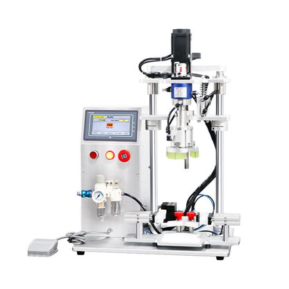 ZONESUN ZS-XG450S Semi-Automatic Servo Capping Machine | Electric Screw Bottle Capper