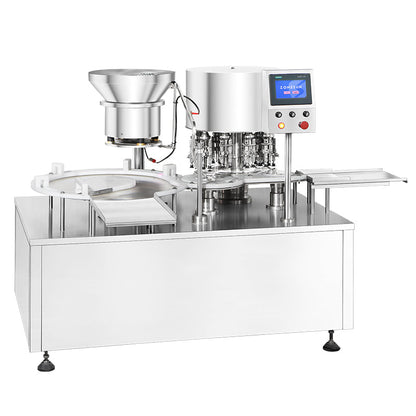 ZONESUN ZS-YG100 Automatic Rotary Vial Bottle Flip-off Caps Crimping Machine