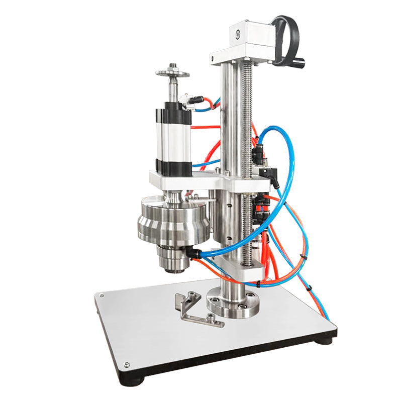 ZONESUN ZS-YG25P Pneumatic Aerosol Can Crimping Machine Luminum Spray Can Sealer