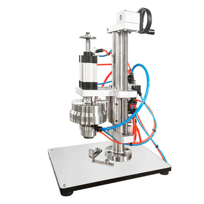 ZONESUN ZS-YG25P Pneumatic Aerosol Can Crimping Machine Luminum Spray Can Sealer