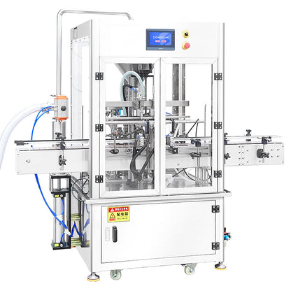 ZONESUN ZS-YT2T-2PXD Automatic Servo Piston Pump Filling Machine 2 Heads  Shampoo Lotion Paste  Filler