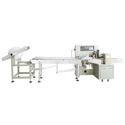 ZONESUN ZS-ZB350S Automatic Servo Horizontal Flow Wrapper for Air Bubble Film Packaging