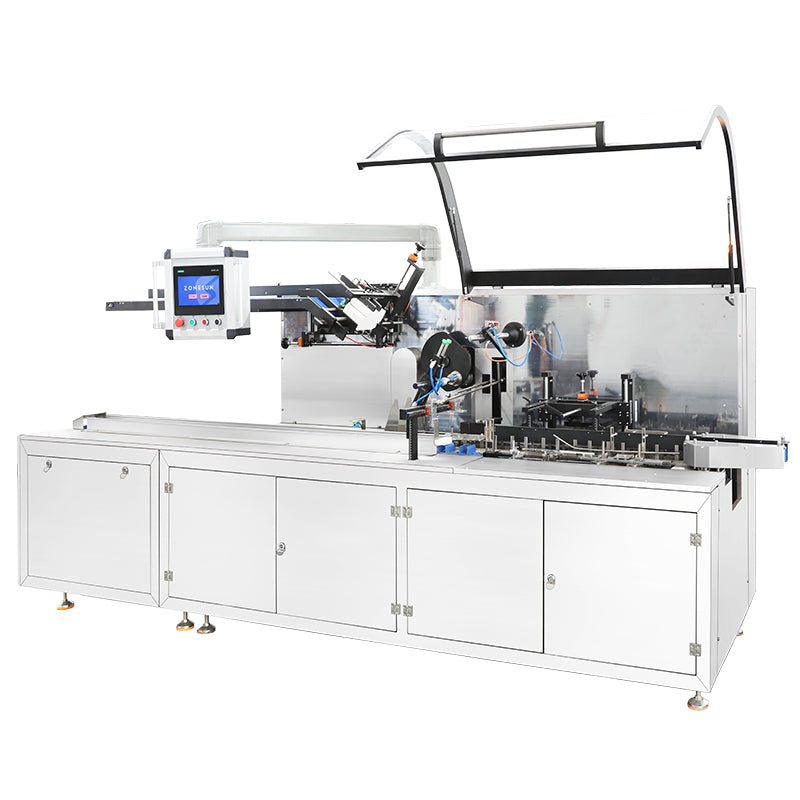 ZONESUN ZS-ZH190 Horizontal Cartoning Machine for Cosmetics & Pharmaceuticals