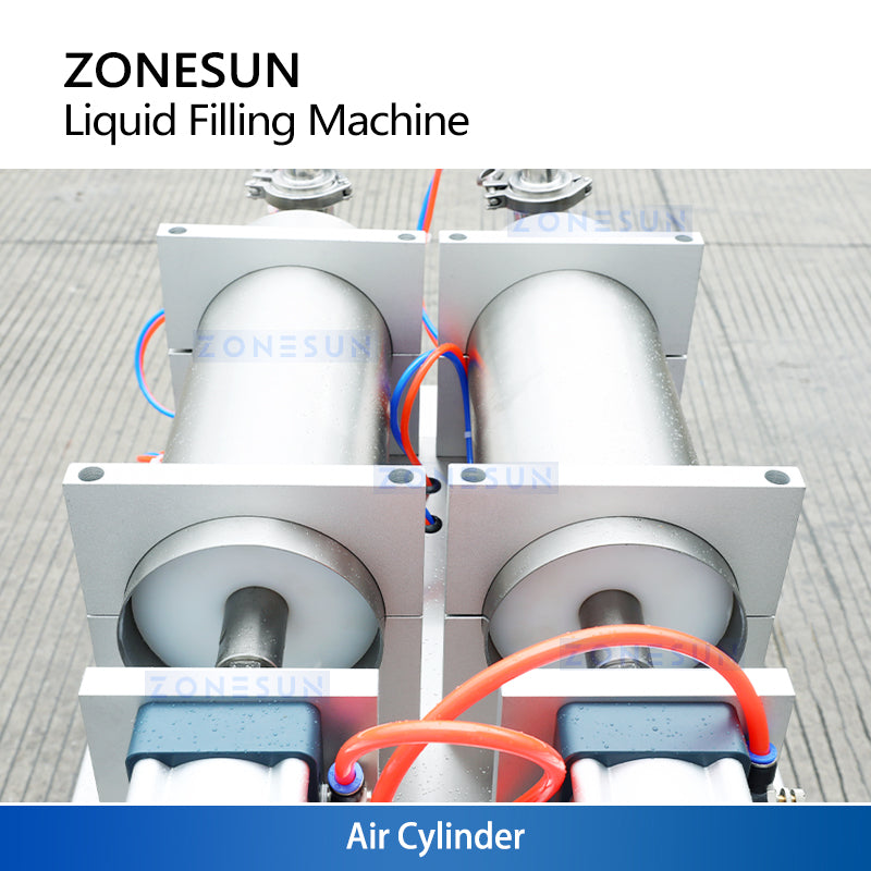 ZONESUN ZS-YTFS2 Pneumatic Dual-Nozzle Liquid Filling Machine