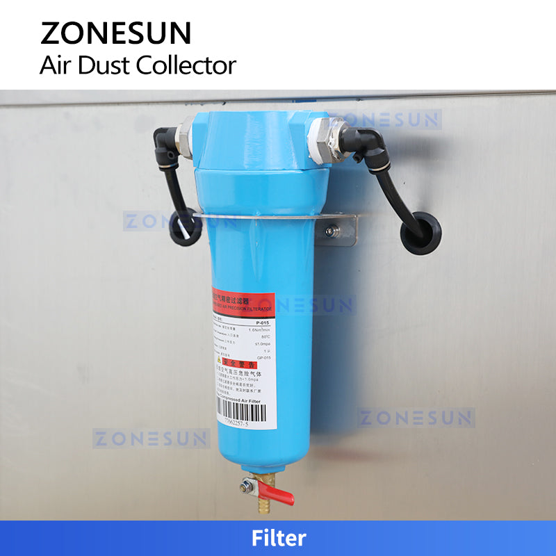 ZONESUN ZS-NIC1 Automatic Negative Ion Air Dust Collector, Multi-Angle Tuning Bottle Air Cleaning Machine