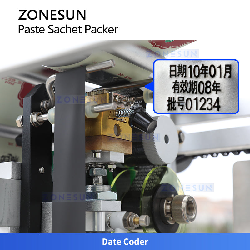 Zonesun ZS-FS240L Sachet Paste Filling and Sealing Machine