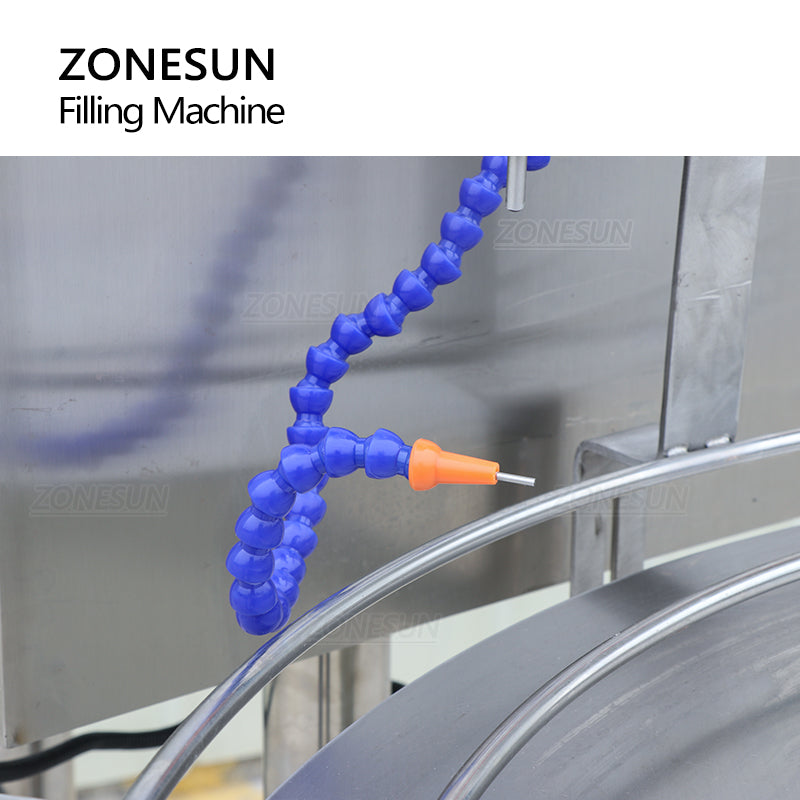 ZONESUN ZS-VTRP1 Automatic Servo Gear Pump Paste Filling Machine with Rotary Table