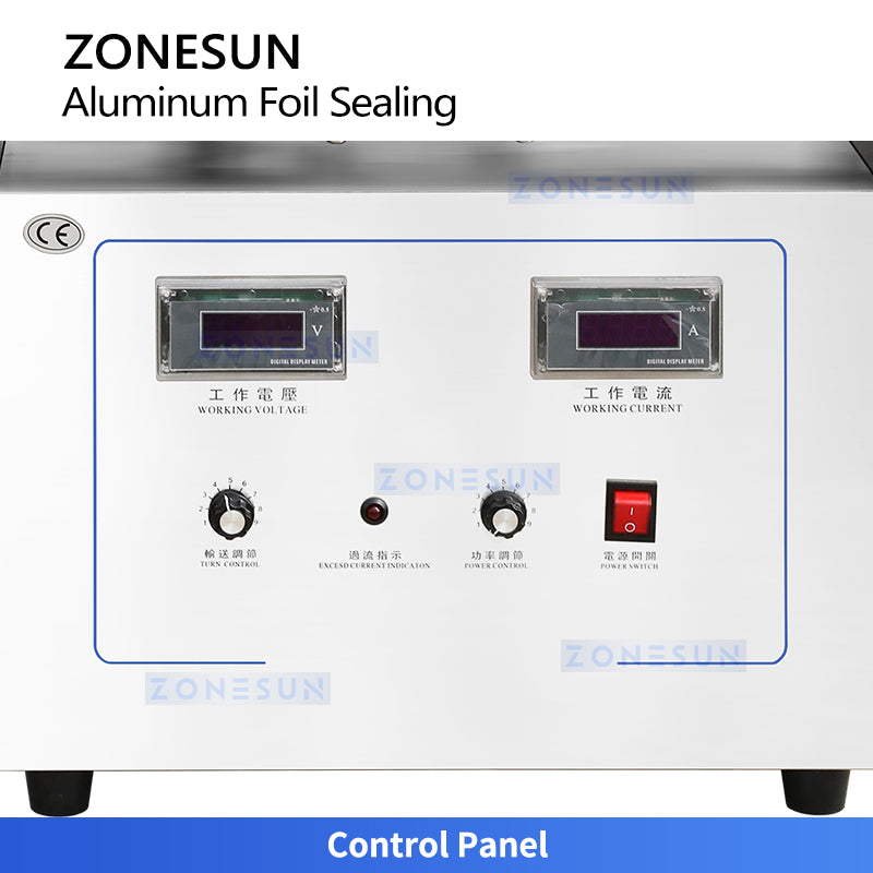 ZONESUN ZS-FK1300 Automatic Induction Foil Sealing Machine for Bottles