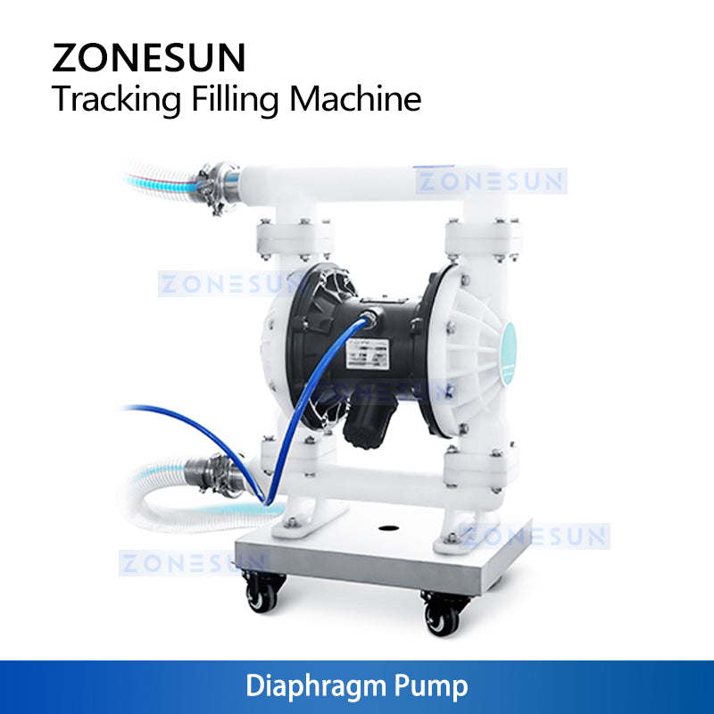 ZONESUN ZS-VTGF2 Automatic Servo Gear Pump Tracking Filling Machine for Viscous Liquids, Detergent & Lotion