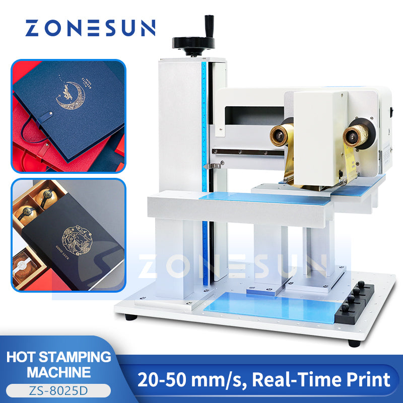ZONESUN ZS-8025D Digital Hot Foil Stamping Machine