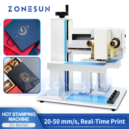 ZONESUN ZS-8025D Digital Hot Foil Stamping Machine