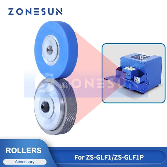ZONESUN Rollers Accessory for ZS-GLF1 and ZS-GLF1P Sealing Machine