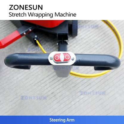 ZONESUN ZS-YPWM1 Mobile Robotic Pallet Wrapper  Automatic Battery Stretch Wrapping Machine