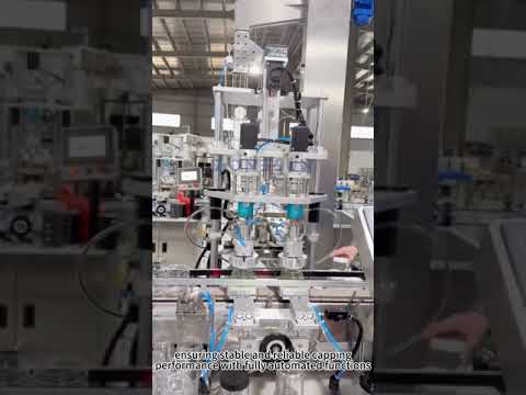 ZONESUN ZS-SVXG01 Servo Screw Capping Machine for Sauce Jars & Bottles