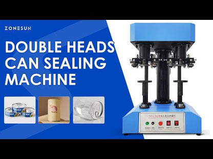 ZONESUN ZS-FK260 Electric Can Seamer Machine Automatic Canning Sealer for Brewery Homebrew