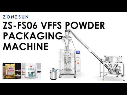 ZONESUN ZS-FS06 Automatic VFFS Packaging Machine Auger Powder Filling Machine Laundry Detergent Disinfectant Powder