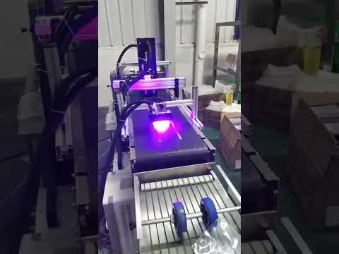 ZONESUN ZS-FYP6 Automatic UV Inkjet Coding Machine Instant Curing Printer for Labels & Cards