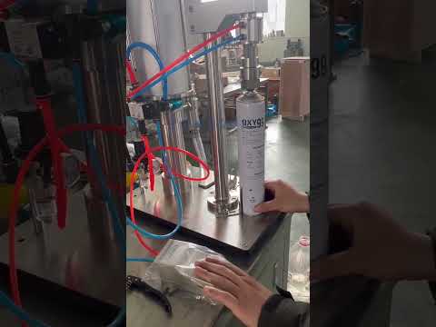 ZONESUN ZS-CQ3 Manual Pneumatic Aerosol Filling Machine for Liquids
