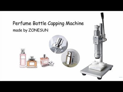 ZONESUN ZS-TYG2 Manual Perfume Crimping Machine for Spray Bottle Caps