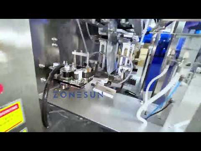 ZONESUN ZS-AFS320 Automatic Pouch Packaging Machine for Coffee Powder Flour Milk Powder & Fine Spice