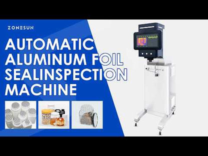 ZONESUN ZS-MD50 Automatic Infrared Thermal Imaging Foil Seal Inspection Machine