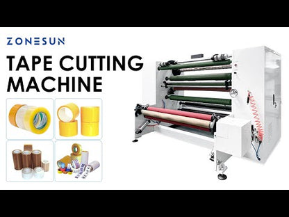 ZONESUN ZS-TCM4 High-Speed Tape Slitting Rewinding Machine for BOPP & Adhesive Tapes
