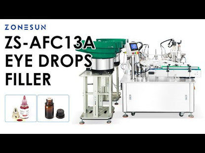 ZONESUN ZS-AFC13A Small Bottle Filling & Capping Machine for Eye Drops