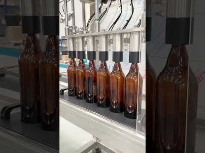 ZONESUN ZS-CFC5 Semi-Automatic Beer Bottle Vacuum Filling and Capping Machine