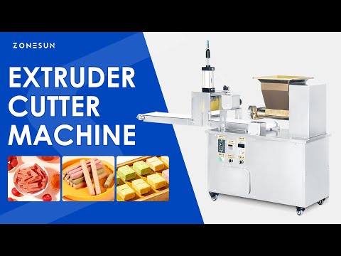 ZONESUN ZS‑ECM1 Protein & Energy Bar Extruder Cutter for Food Production