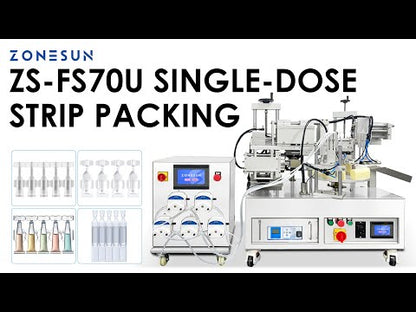 ZONESUN ZS-FS70U Single-dose Packing Machine for Plastic Vial