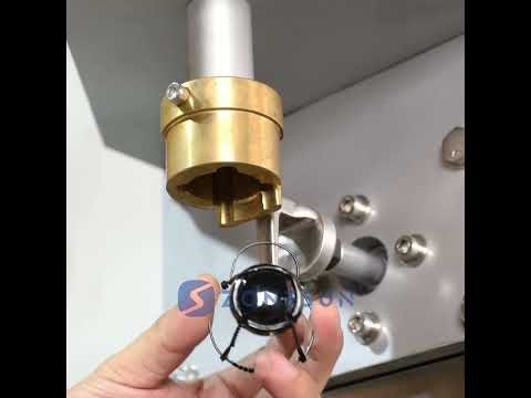 ZONESUN ZS‑YG17S Semi‑automatic Wire Hooding Machine for Wine Bottling