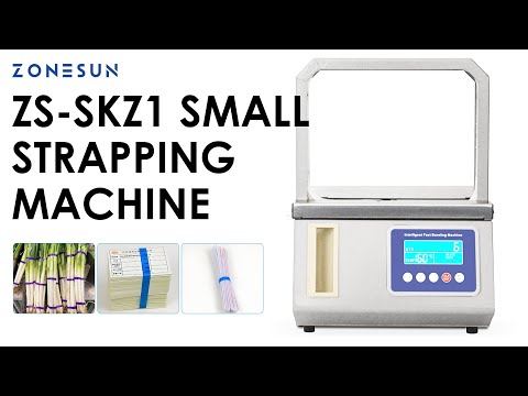 ZONESUN ZS-SKZ1 Compact Banding Machine for Food Paper & Retail Items