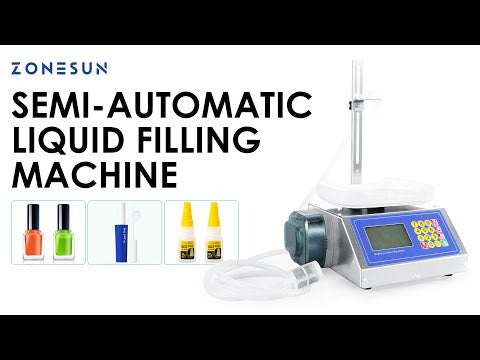 ZONESUN ZS-M100 Semi-Automatic Liquid Filling Weighing Machine