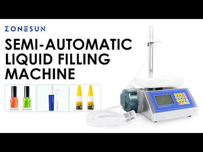 ZONESUN ZS-M100 Semi-Automatic Liquid Filling Weighing Machine